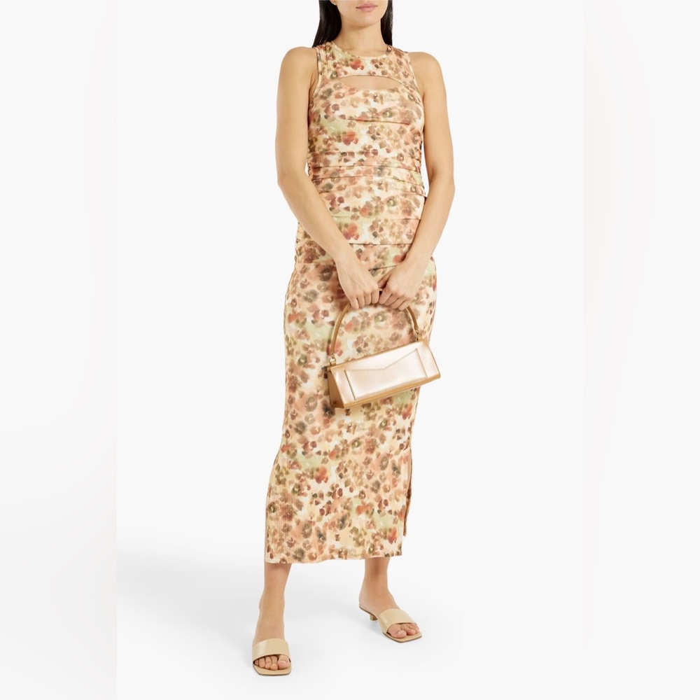 Nanushka rilo midi dress